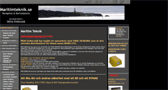 Desktop Screenshot of maritimteknik.se